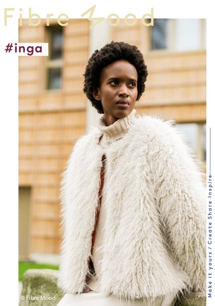 Fellimitat - hairy - ecru - Fibremood No. 36