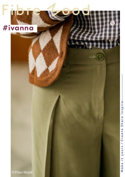 Viskose - Tencel finished - khaki - Fibremood No. 36