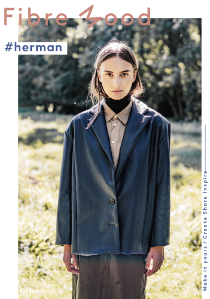 Kunstleder - vegan - blau - Fibremood Special No. 5