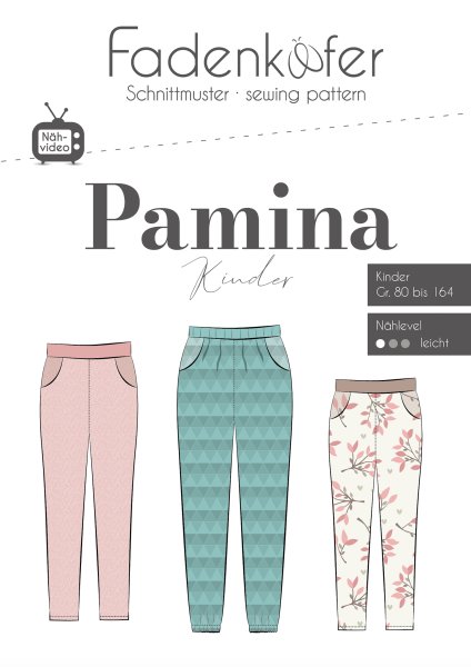 Papierschnittmuster - Pamina - Kinder - Fadenkäfer
