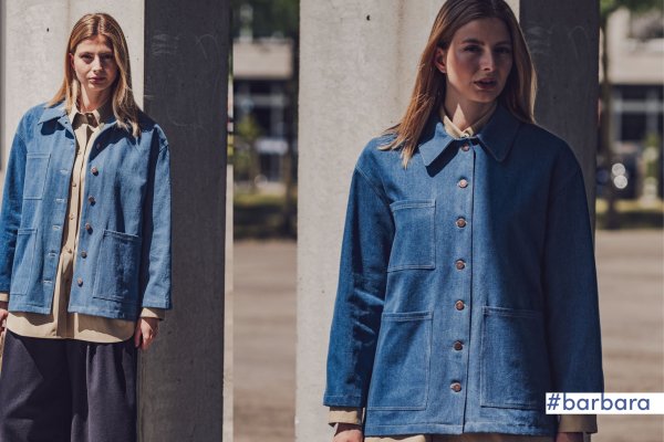 Denim - regular washed - indigo - Fibremood No. 35