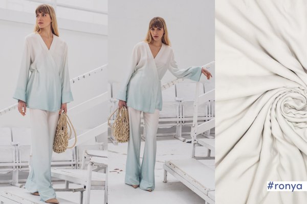 Lyocell Satin - Farbverlauf - Fibremood No. 37