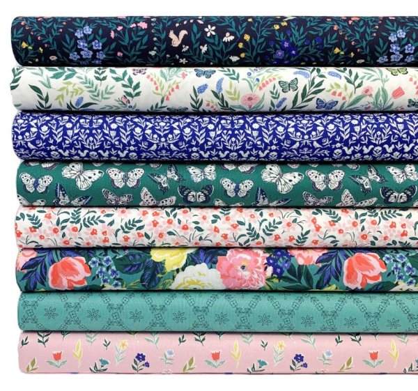 Bio Baumwolle - Daffodil - Perennial - Cloud9 Fabrics