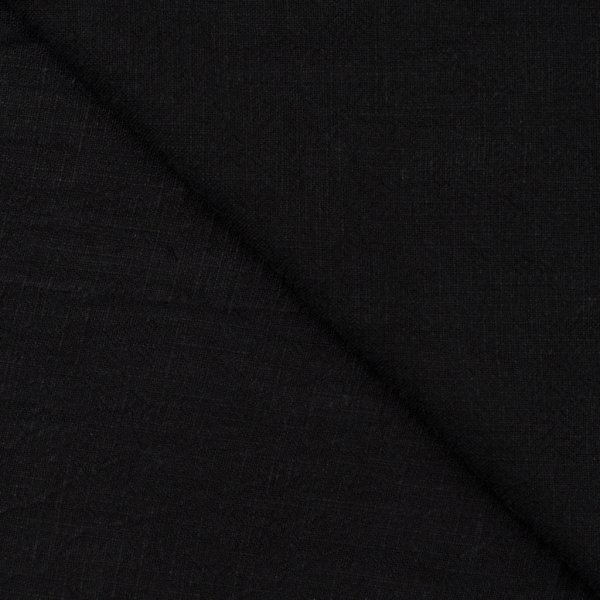 Leinen - stonewashed - black