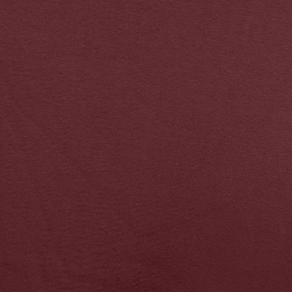 Sweat - brushed - uni - bordeaux