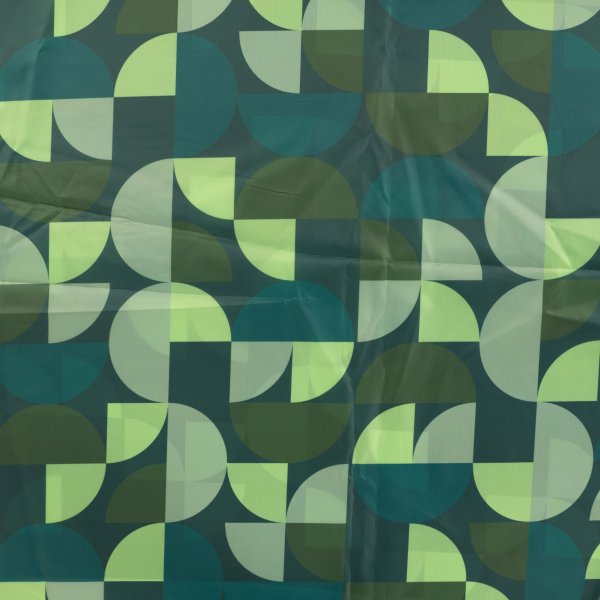 Regenstoff - wasserabweisend - Circle Parts - green