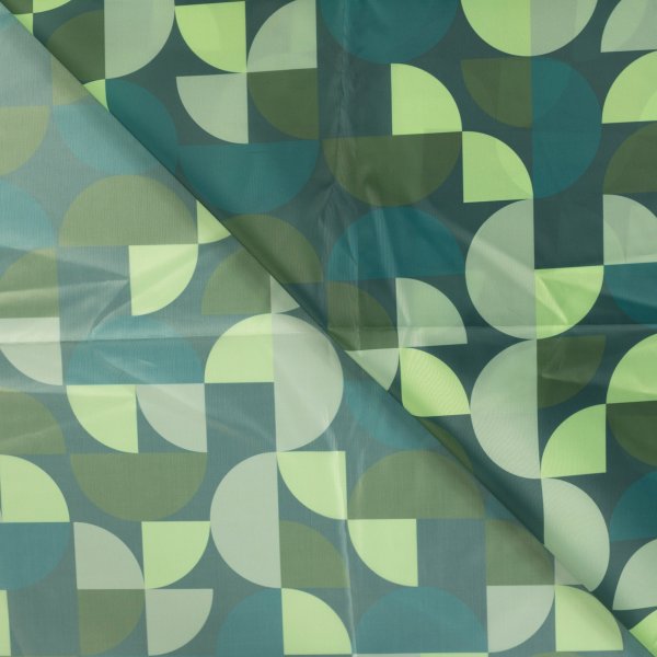 Regenstoff - wasserabweisend - Circle Parts - green