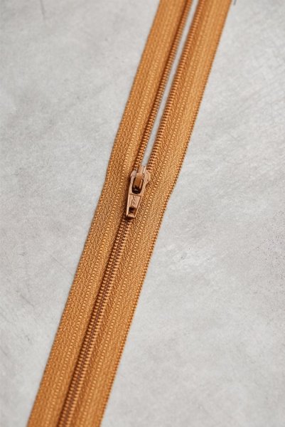 Reißverschluss - Basic Coil - 18cm - mustard