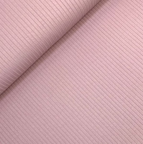 RESTSTÜCK 1,0m !!! - Rippenjersey - old pink