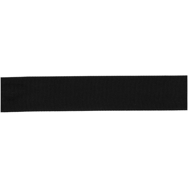 Ripsband - 25mm - schwarz - Rico Design