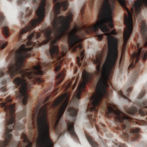 Viskose mit LENZING™ ECOVERO™ Fasern - Sanna Animal - brown