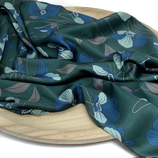 RESTSTÜCK 0,50m !!! - Satin - Eliza - green