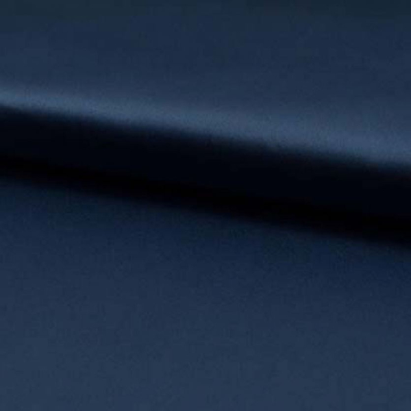 RESTSTÜCK 0,70m !!! - Satin - Futterstoff Stretch - denim