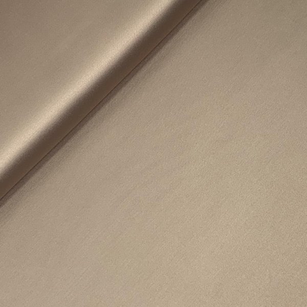RESTSTÜCK 0,40m !!! - Satin Stretch - taupe