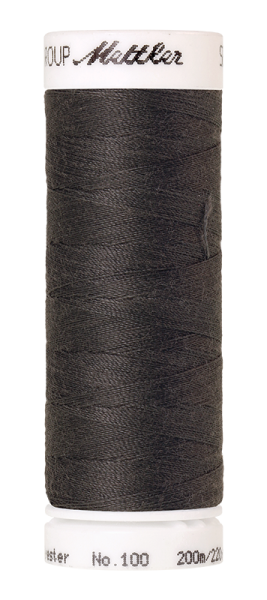 Nähgarn - SERALON No. 100 - Allesnäher - 200m - 0416 dark charcola- Mettler