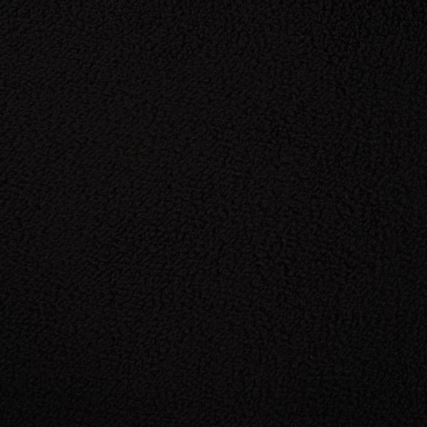 RESTSTÜCK 0,70m !!! - Soft Curly Plüsch - Fedi - black