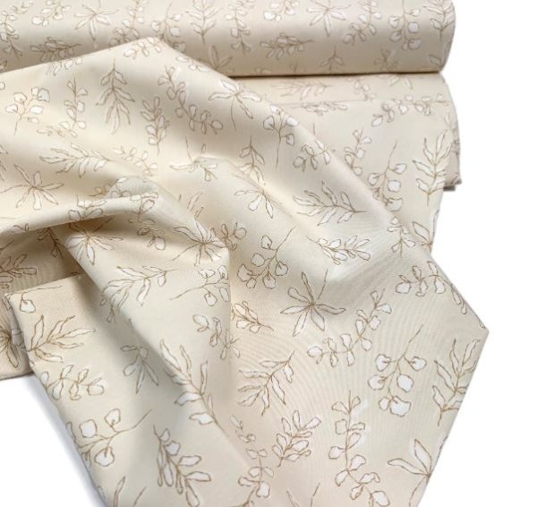 Baumwolle - Sunbleached Leaves - Soften the Volume - Art Gallery Fabrics