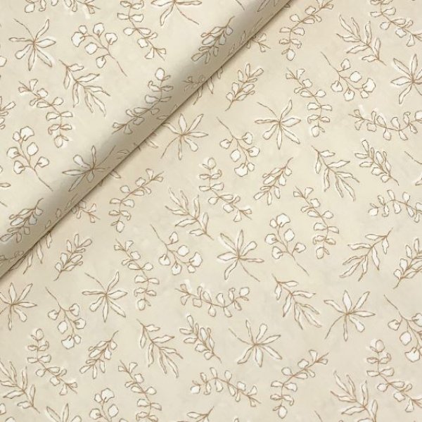 Baumwolle - Sunbleached Leaves - Soften the Volume - Art Gallery Fabrics