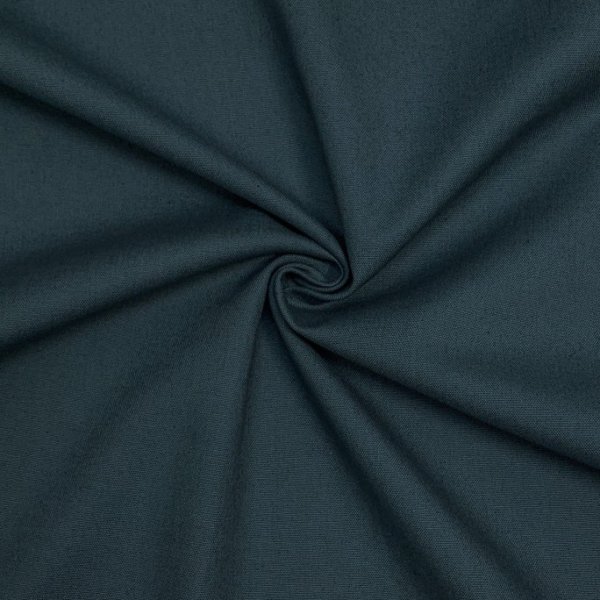 Bio Canvas - Solid - oiled indigo - Cloud9 Fabrics