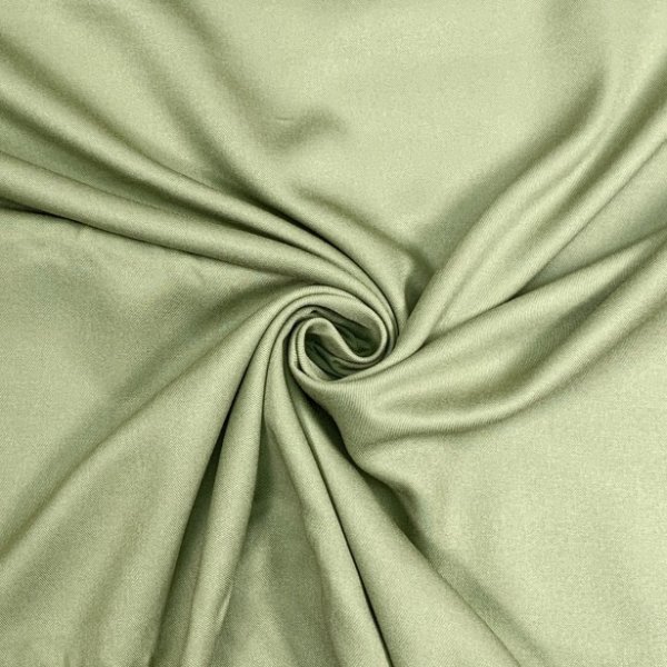 Viskose mit LENZING™ ECOVERO™ Fasern - Solid - olive - Mind the Maker