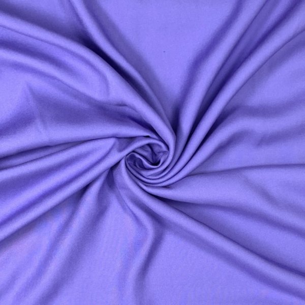 Viskose mit LENZING™ ECOVERO™ Fasern - Solid - violet blue - Mind the Maker