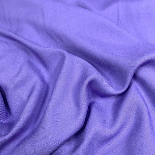 Viskose mit LENZING™ ECOVERO™ Fasern - Solid - violet blue - Mind the Maker
