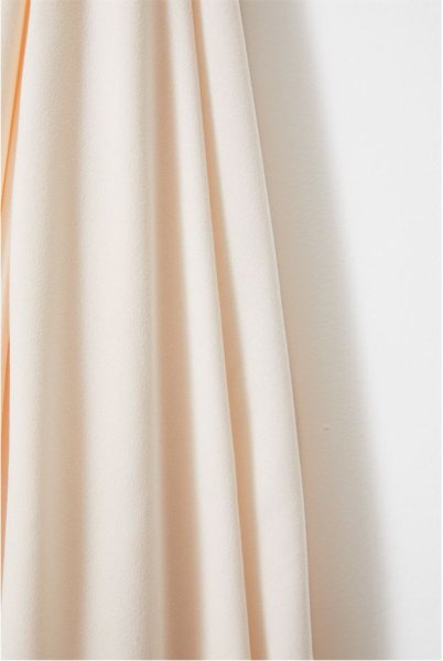 Viskose Crepe mit LENZING™ ECOVERO™ Fasern - Leia - creamy white - mind the Maker
