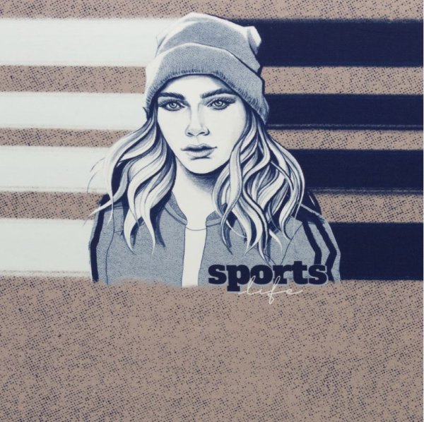 French Terry Panel - Sporty Girl - Thorsten Berger - Swafing