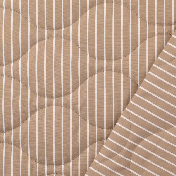 Stepper - Hanke - Streifen - beige/weiß