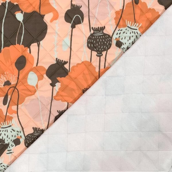 Stepper - Poppy Flowers - nude/orange