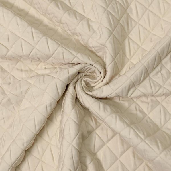 RESTSTÜCK 1,10m !!! - Stepper - Quilted Checks - creme