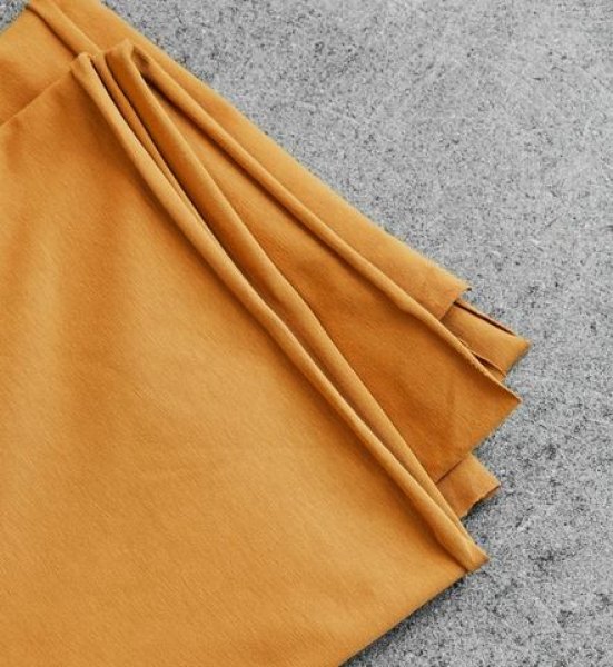 Bio Single Stretch Jersey - dry mustard - Mind the Maker
