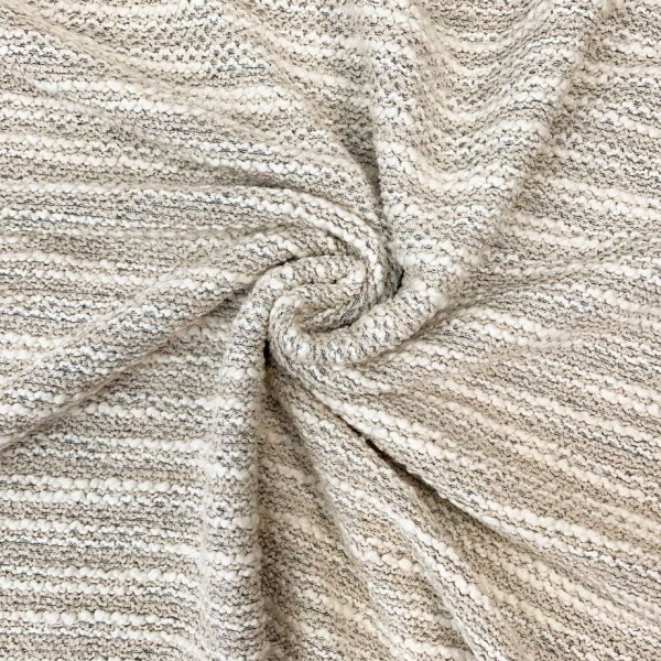 RESTSTÜCK 1,3m !!! - Strick Bouclé - sand