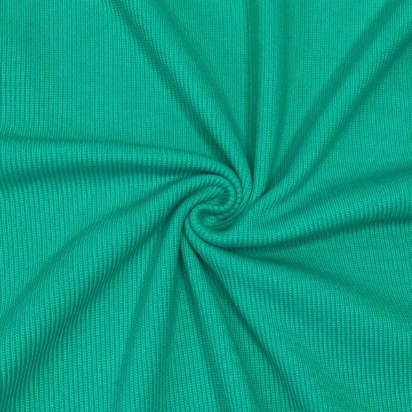 Baumwoll Strick - Cable Miami - emerald