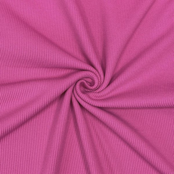 RESTSTÜCK 50cm !!! - Baumwoll Strick - Cable Miami - fuchsia