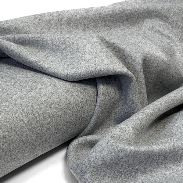 RESTSTÜCK 0,80m !!! - Strickjersey - brushed - Coco - grey