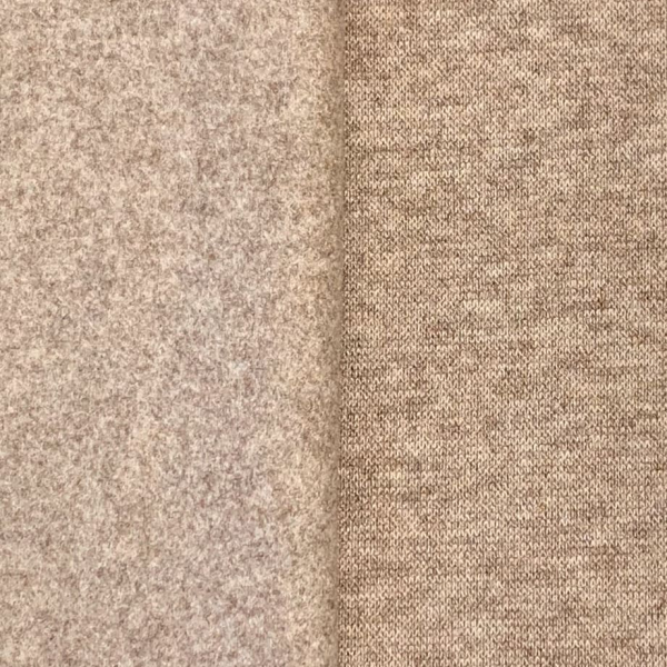 RESTSTÜCK 1,40m !!! - Strickjersey - brushed - Coco - tobacco