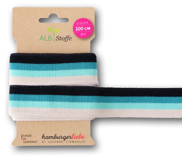 Bio Stripe - College - Col. 100 - Sakura - Hamburger Liebe