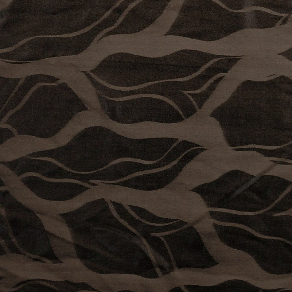Doubleface Viskose Gemisch - Stripes - brown