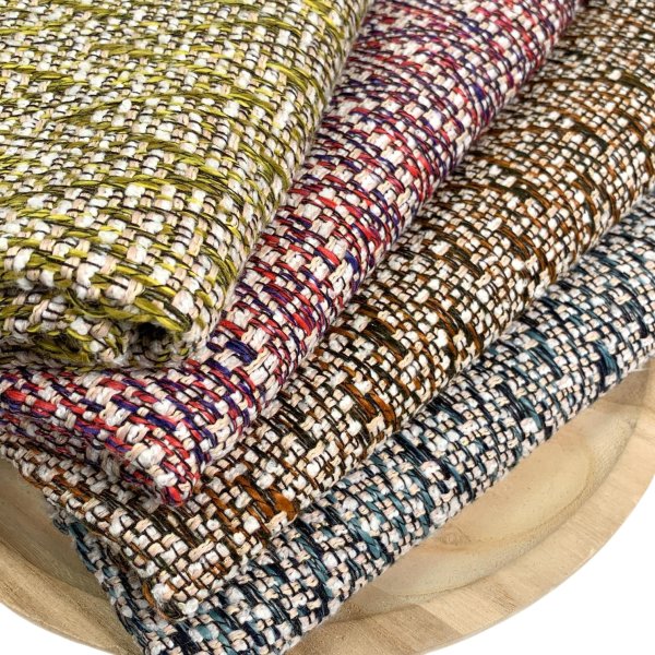 RESTSTÜCK 1,50cm !!! - Struktur Jacquard Mantelstoff - Kenzie - marine/petrol