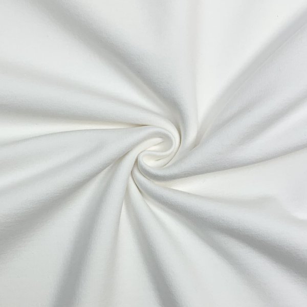 RESTSTÜCK 0,60m !!! - Sweat - brushed - uni - offwhite