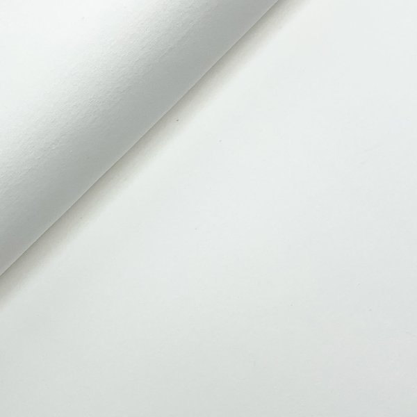 RESTSTÜCK 0,60m !!! - Sweat - brushed - uni - offwhite