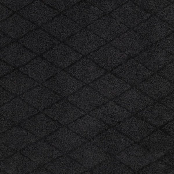 RESTSTÜCK 1,50m !!! - Teddystoff - Heimo - dark grey