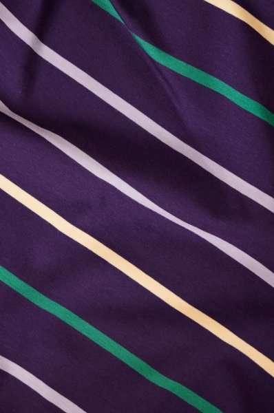 RESTSTÜCK 1,50m !!! - Nova Stripe mit TENCEL™ Modal - purple night - meetMilk