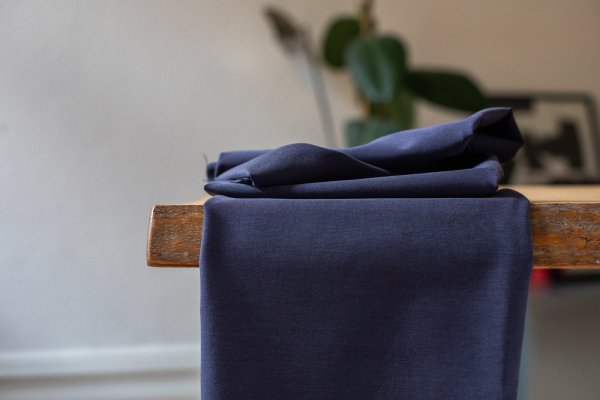 Stretch Twill mit TENCEL™ - blueberry - meetMilk