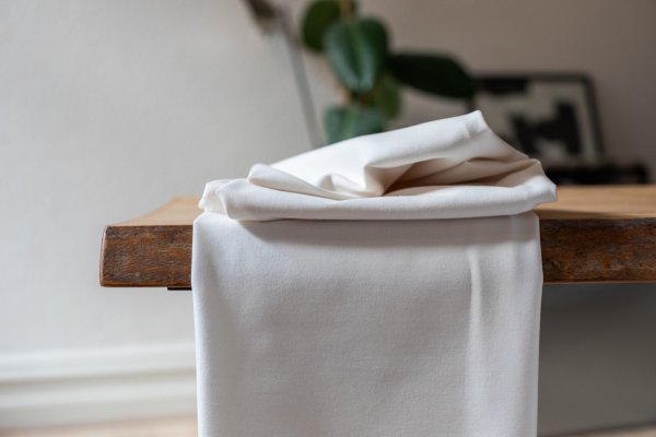 Stretch Twill mit TENCEL™ - bright white - meetMilk