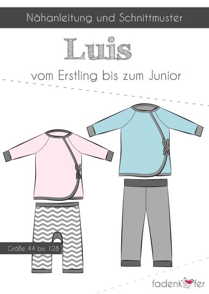 Papierschnittmuster - Luis - Kinder - Fadenkäfer