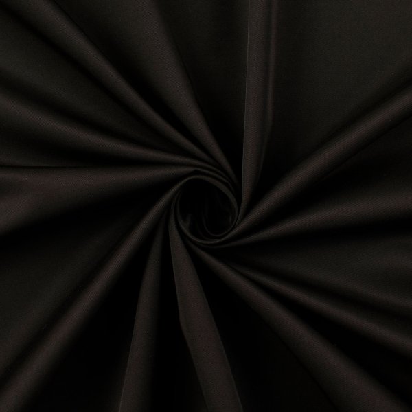 Mantelstoff - Trenchcoat - wasserabweisend - schwarz