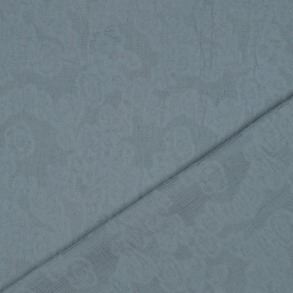 Baumwoll Jacquard - Tuva - ocean
