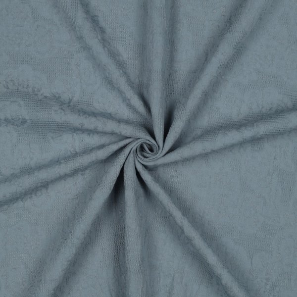 Baumwoll Jacquard - Tuva - ocean